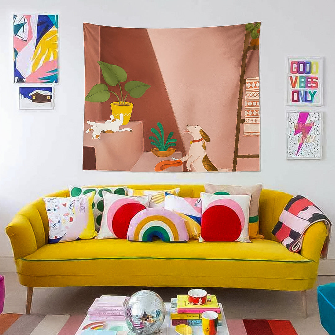 WALLHANG | Best Friends | Duvar Örtüsü | wallhang.com.tr