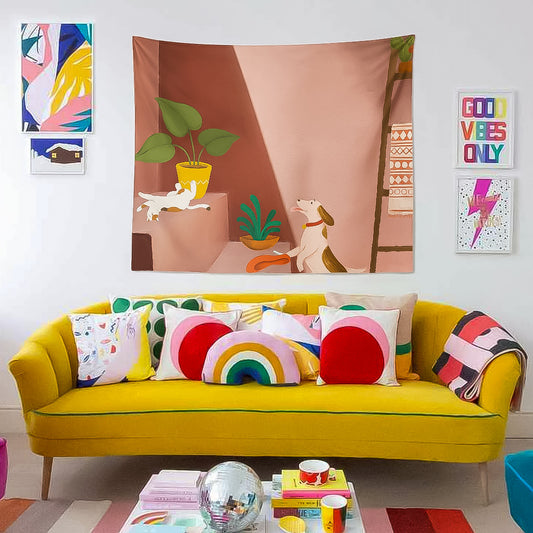 WALLHANG | Best Friends | Duvar Örtüsü | wallhang.com.tr