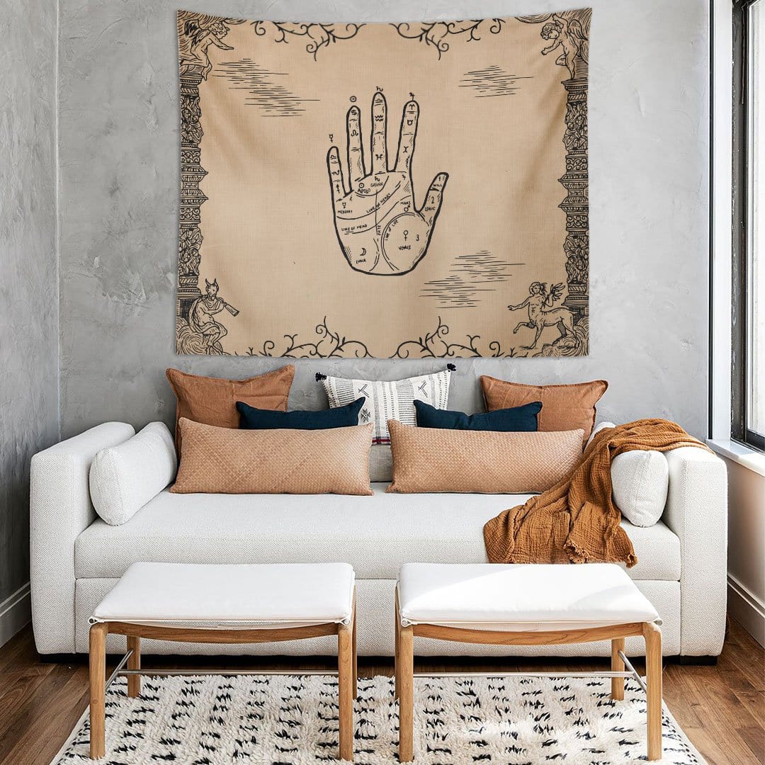 WALLHANG | Palmistry | Duvar Örtüsü | wallhang.com.tr