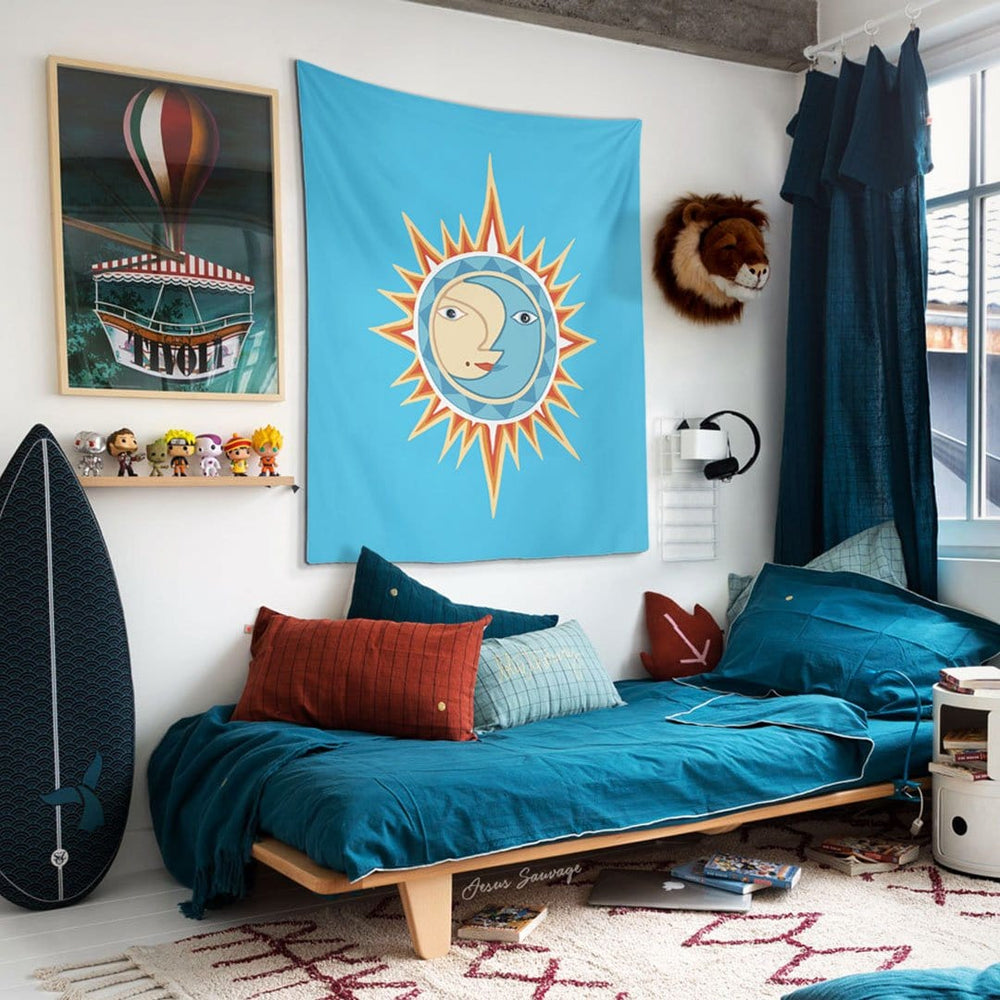 WALLHANG | Sunrise and Moonset | Duvar Örtüsü | wallhang.com.tr