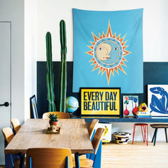 WALLHANG | Sunrise and Moonset | Duvar Örtüsü | wallhang.com.tr