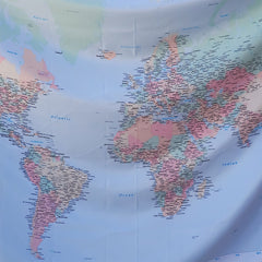 WALLHANG | World Map | Duvar Örtüsü | wallhang.com.tr
