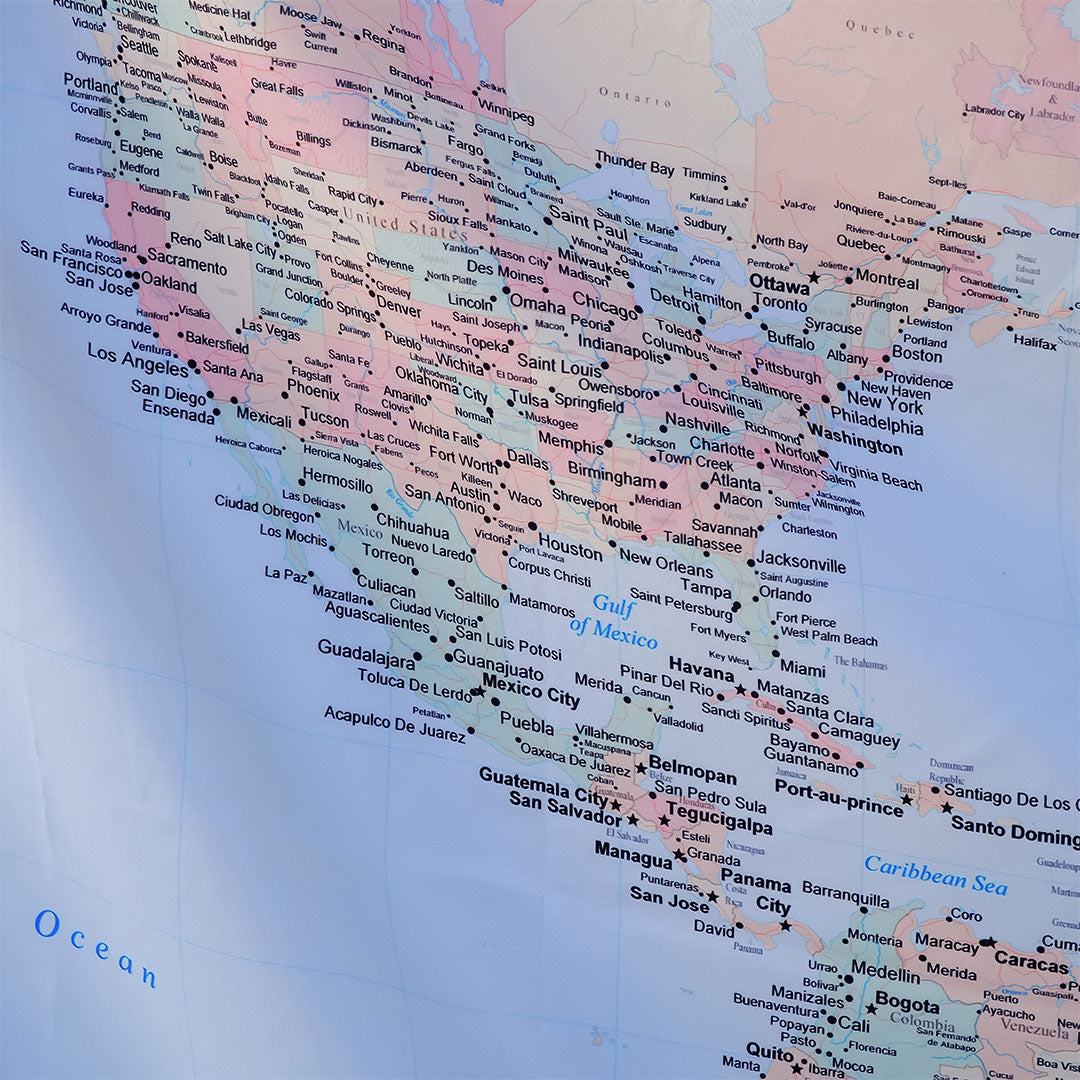 WALLHANG | World Map | Duvar Örtüsü | wallhang.com.tr