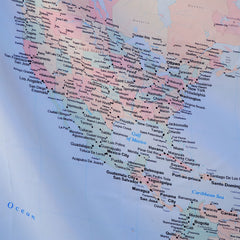 WALLHANG | World Map | Duvar Örtüsü | wallhang.com.tr
