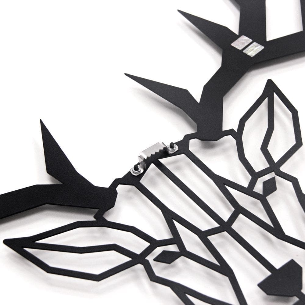 Deer Head Metal Duvar Dekoru