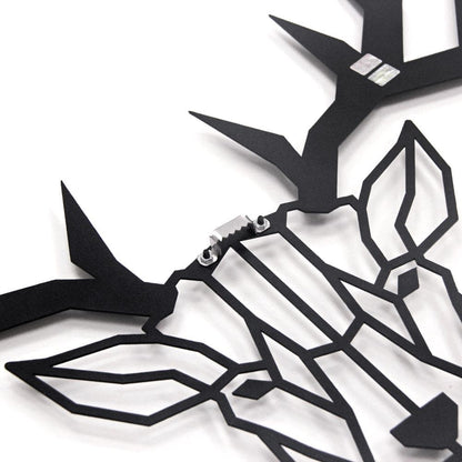 Deer Head Metal Duvar Dekoru