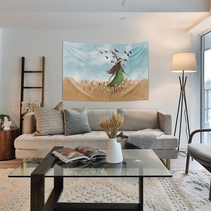 Girl Duvar Örtüsü