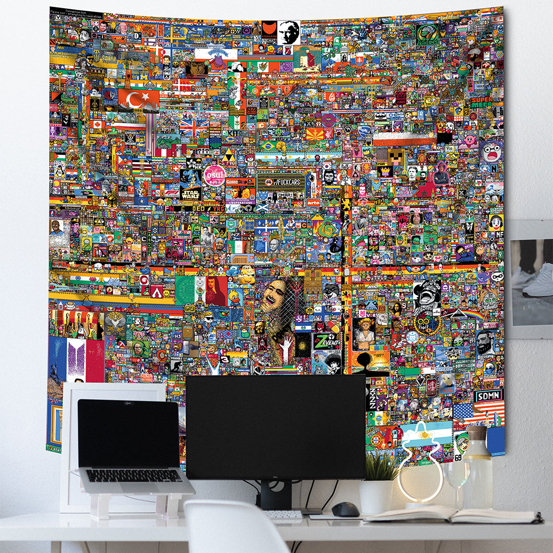 r/place  Reddit Duvar Örtüsü