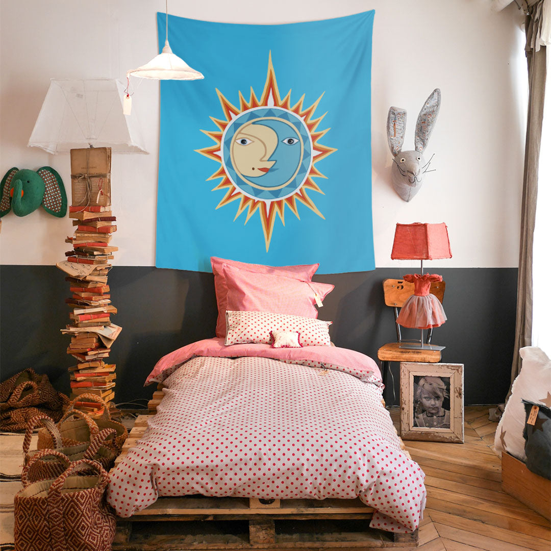 WALLHANG | Sunrise and Moonset | Duvar Örtüsü | wallhang.com.tr